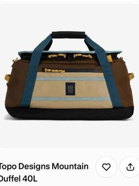 Topo Designs Global Travel Bag 40L - Like New (Used Once)
